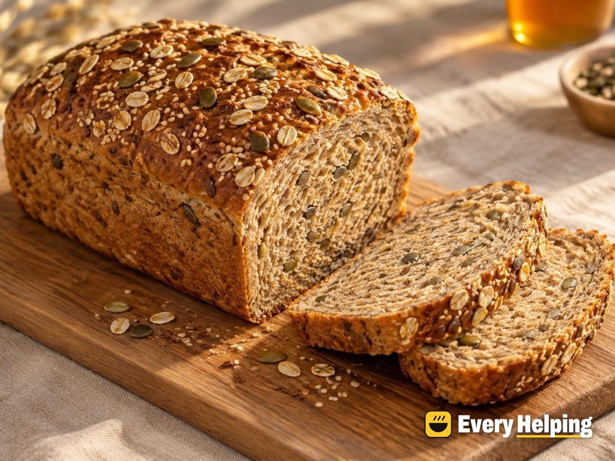 Honey Oat Seeded Whole Wheat Loaf