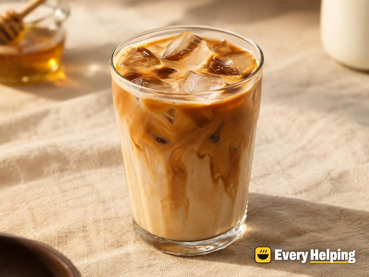 Iced Honey Espresso Latte with Whole Milk