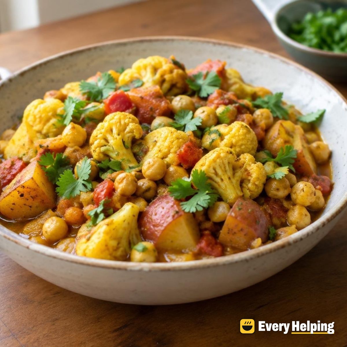 One-Pot Aloo Gobi with Chickpeas