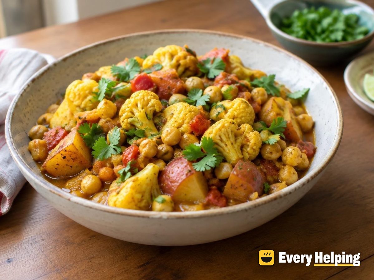 One-Pot Aloo Gobi with Chickpeas