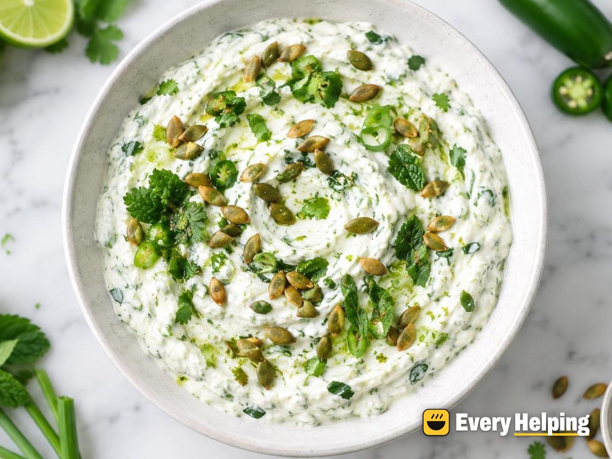 Whole Milk Greek Yogurt with Cilantro-Lime Herbs