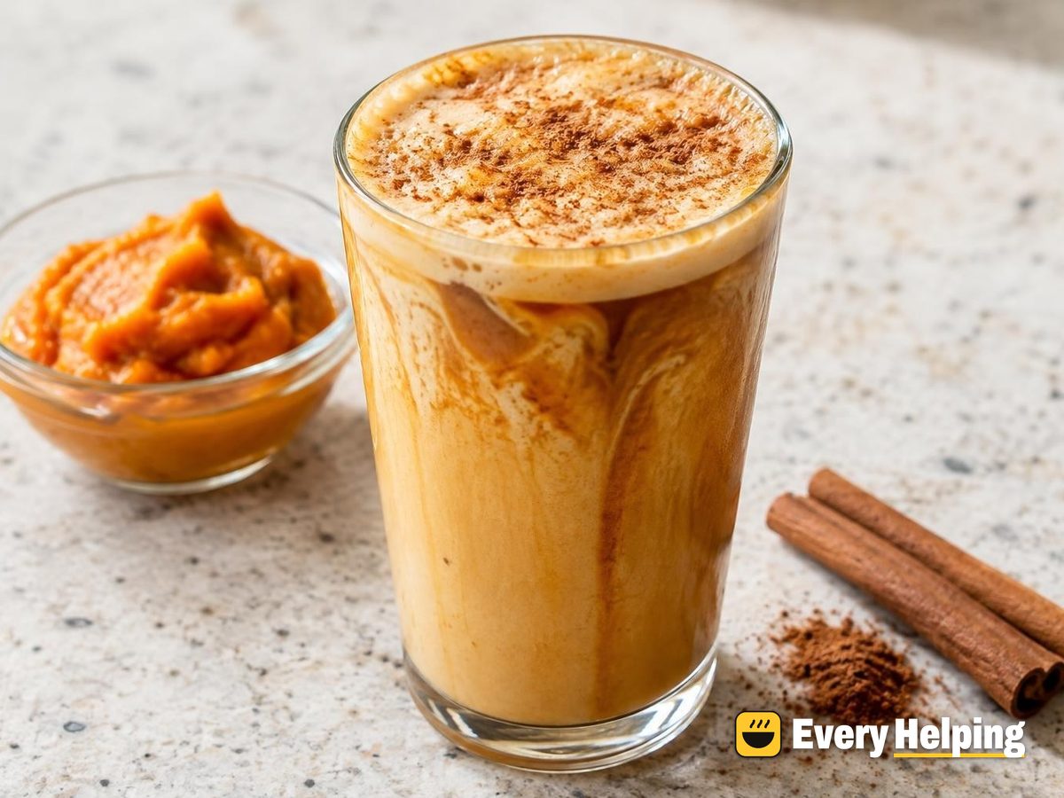 Pumpkin Dirty Chai Almond Latte