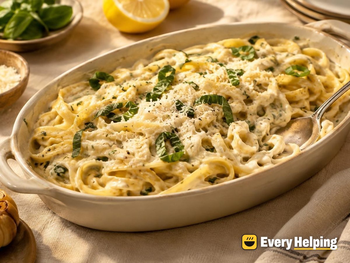 Roasted Garlic Ricotta Lemon Blender Sauce