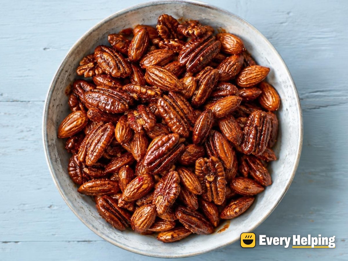 Smoky Paprika Maple Pecans and Almonds