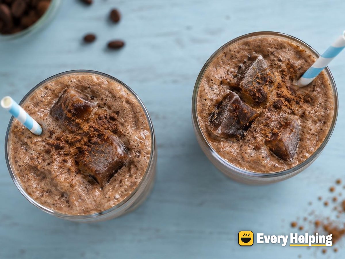 Coffee Ice Cube Soy Mocha Frappé