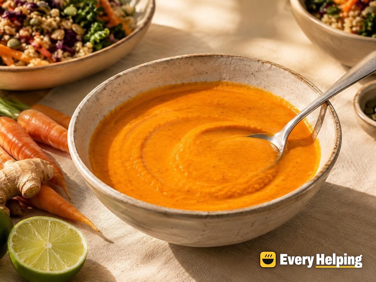 Carrot Ginger Miso Vinaigrette