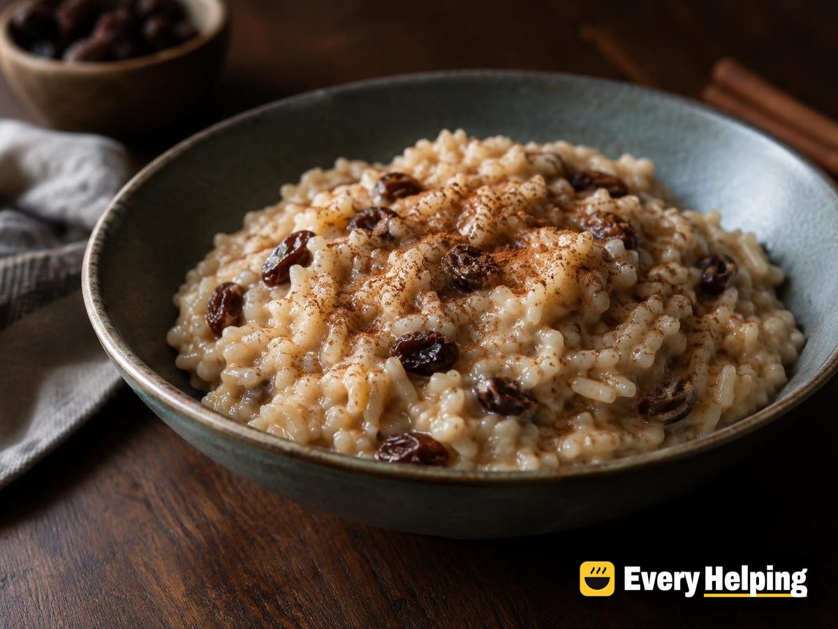 Coconut Cinnamon Brown Rice Pudding
