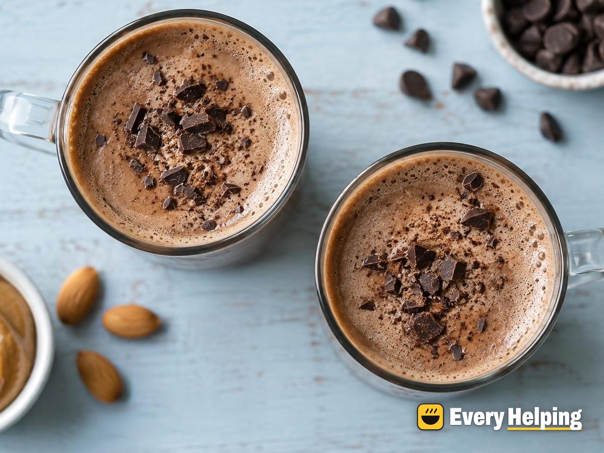 Almond Butter Chocolate Mocha Latte
