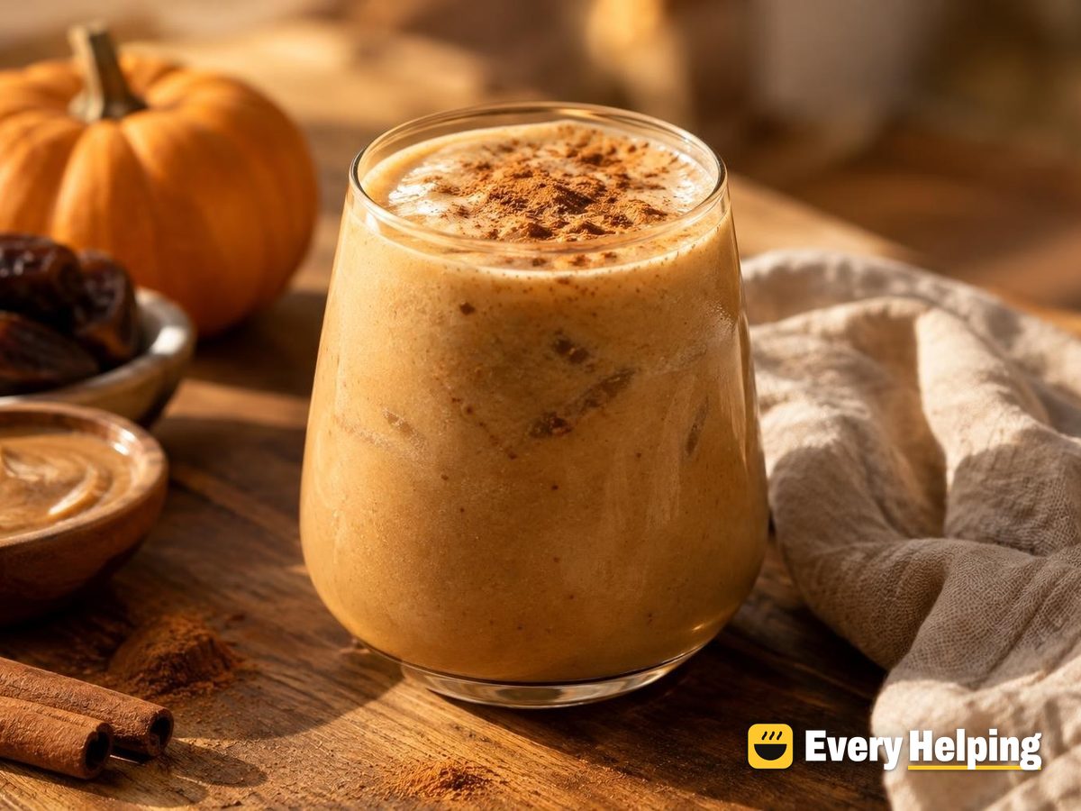 Pumpkin Date Cinnamon Cold Brew Shake