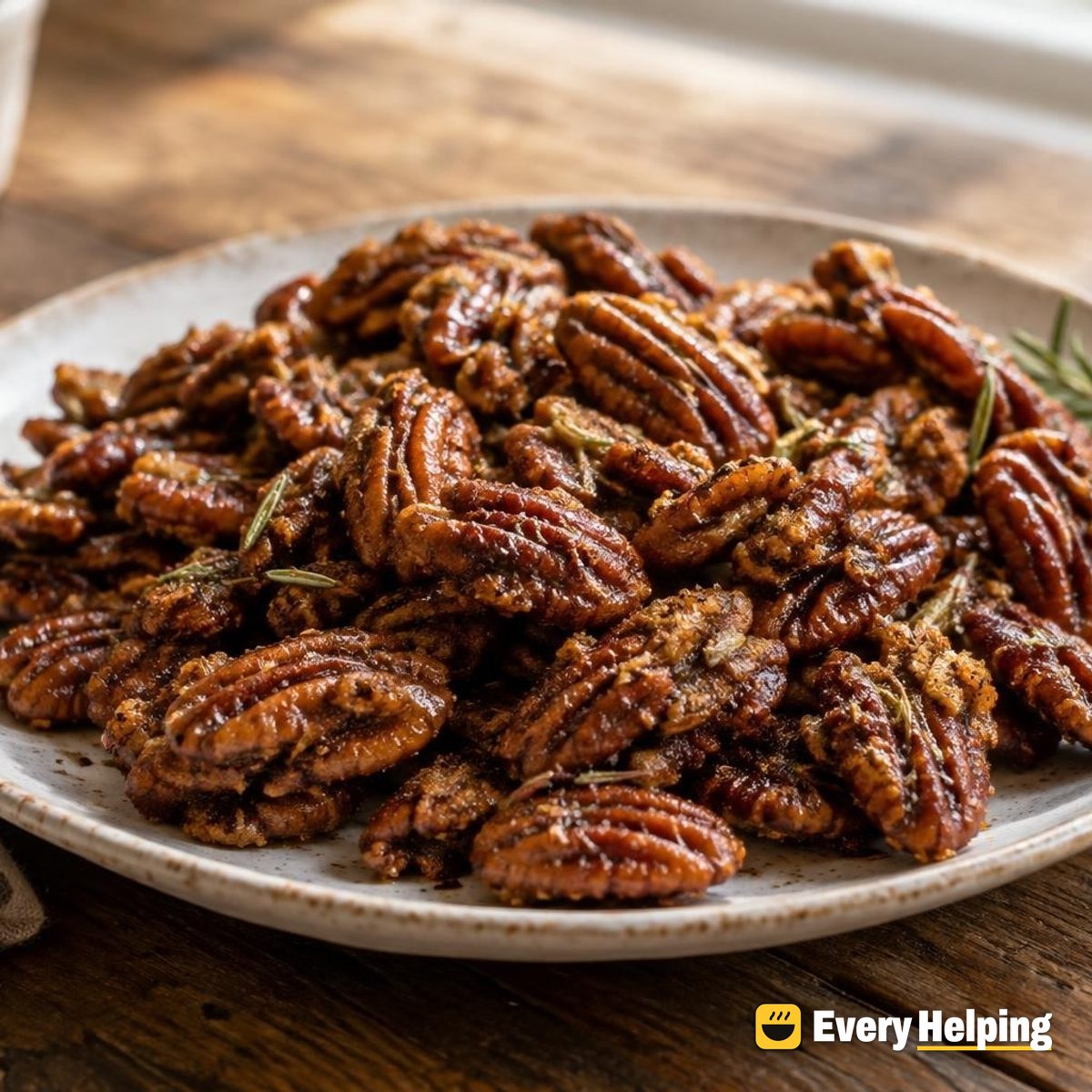 Brown Butter Cumin Pecans with Rosemary