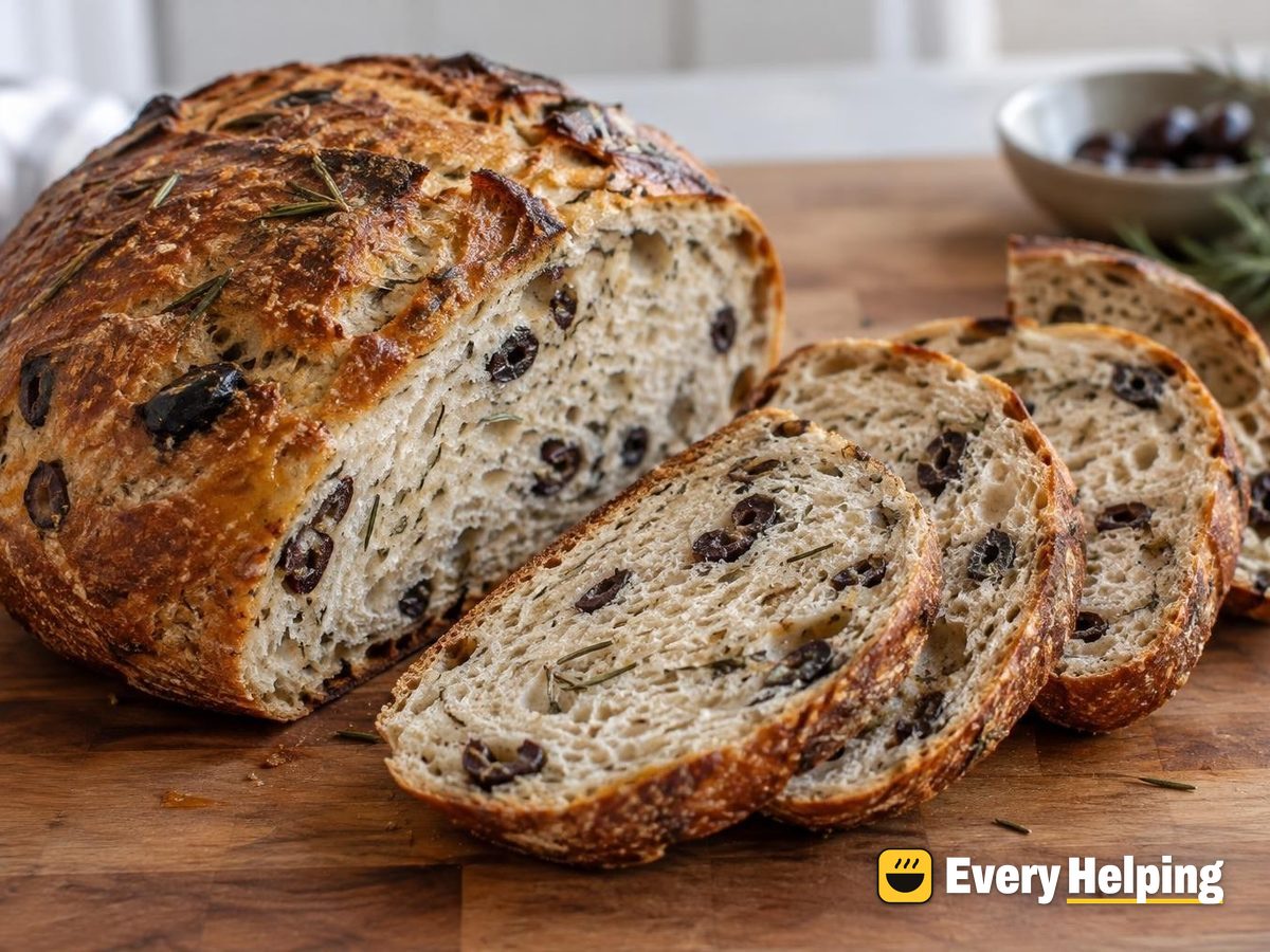 Spelt Rosemary Olive Sourdough Boule