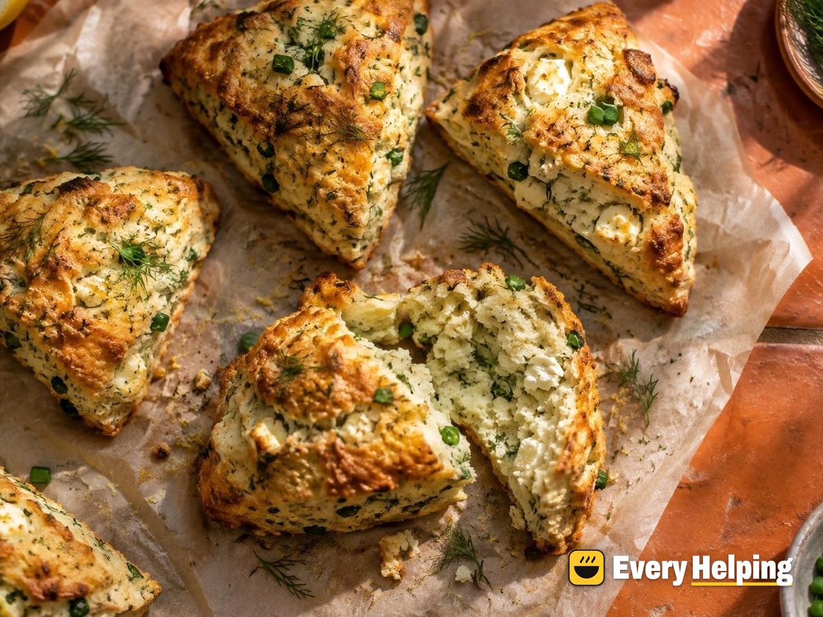 Dill and Feta Buttermilk Scones