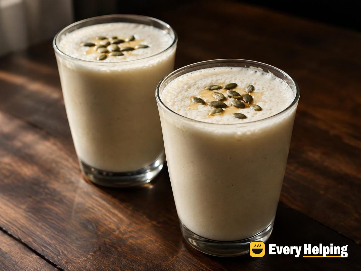 Frothy Honey Vanilla Sweet Lassi