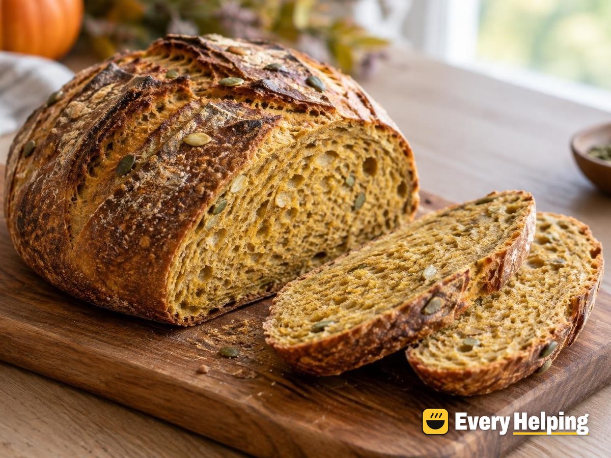 Whole Wheat Pumpkin Maple Sourdough Boule