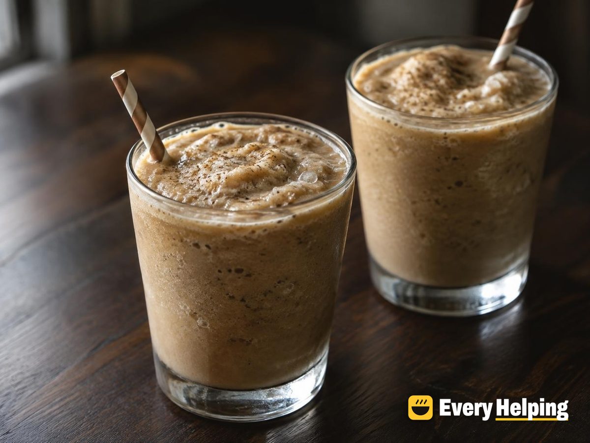 Vanilla Oat Milk Coffee Frappé