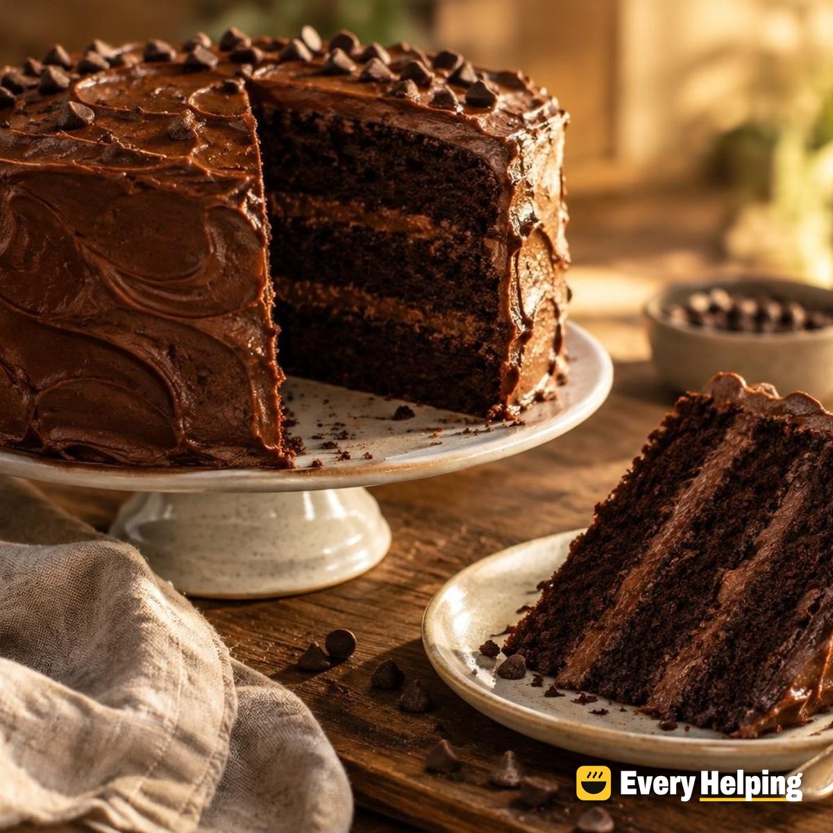 Chocolate Fudge Layer Cake