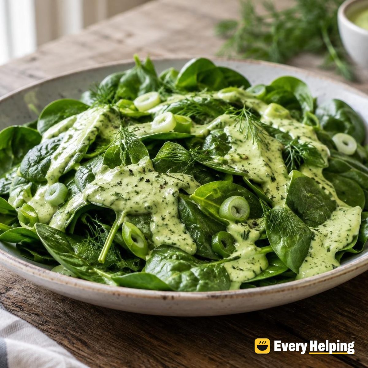 Garlicky Avocado Green Goddess with Dill