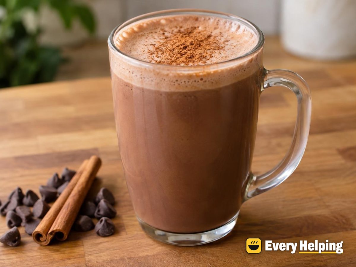 Cinnamon Soy Milk Hot Cocoa