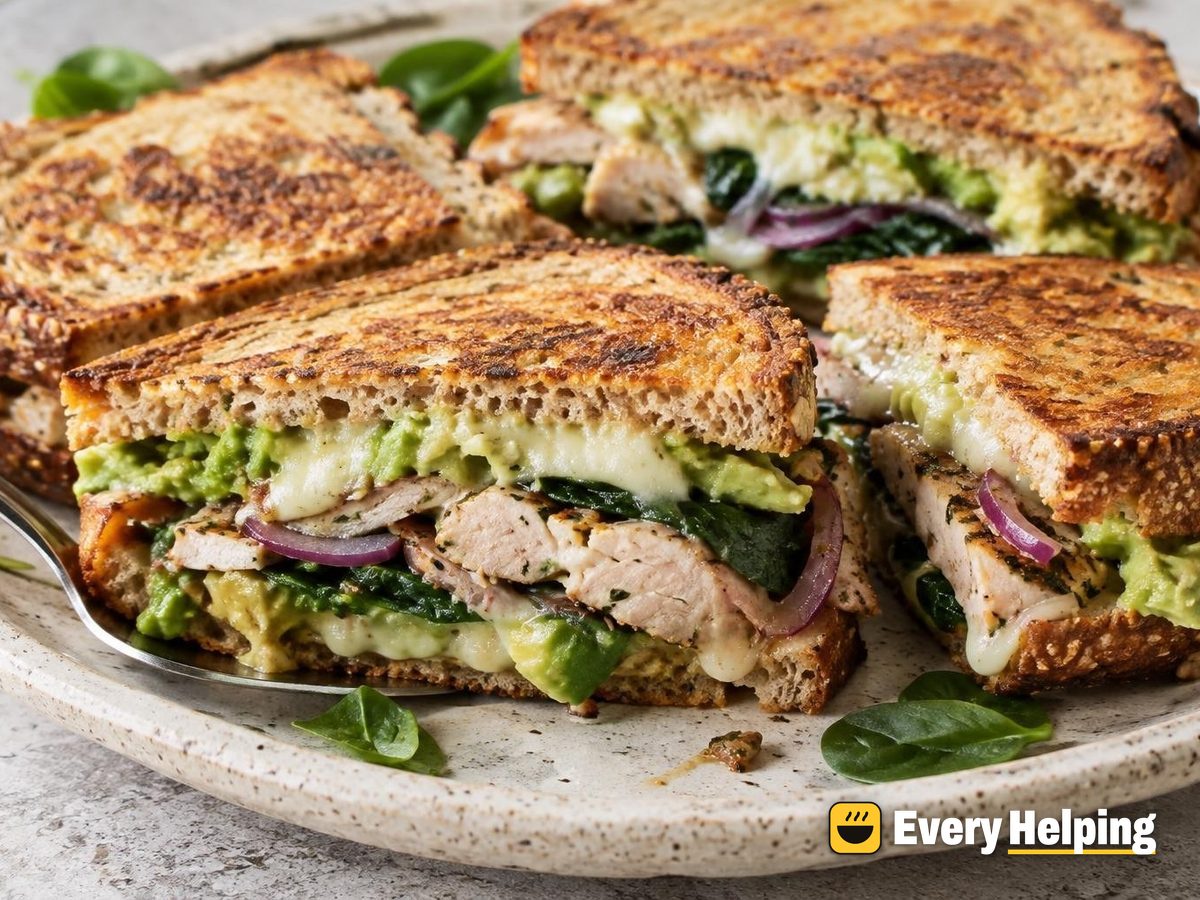 Cumin-Garlic Pork Tenderloin Avocado Melts