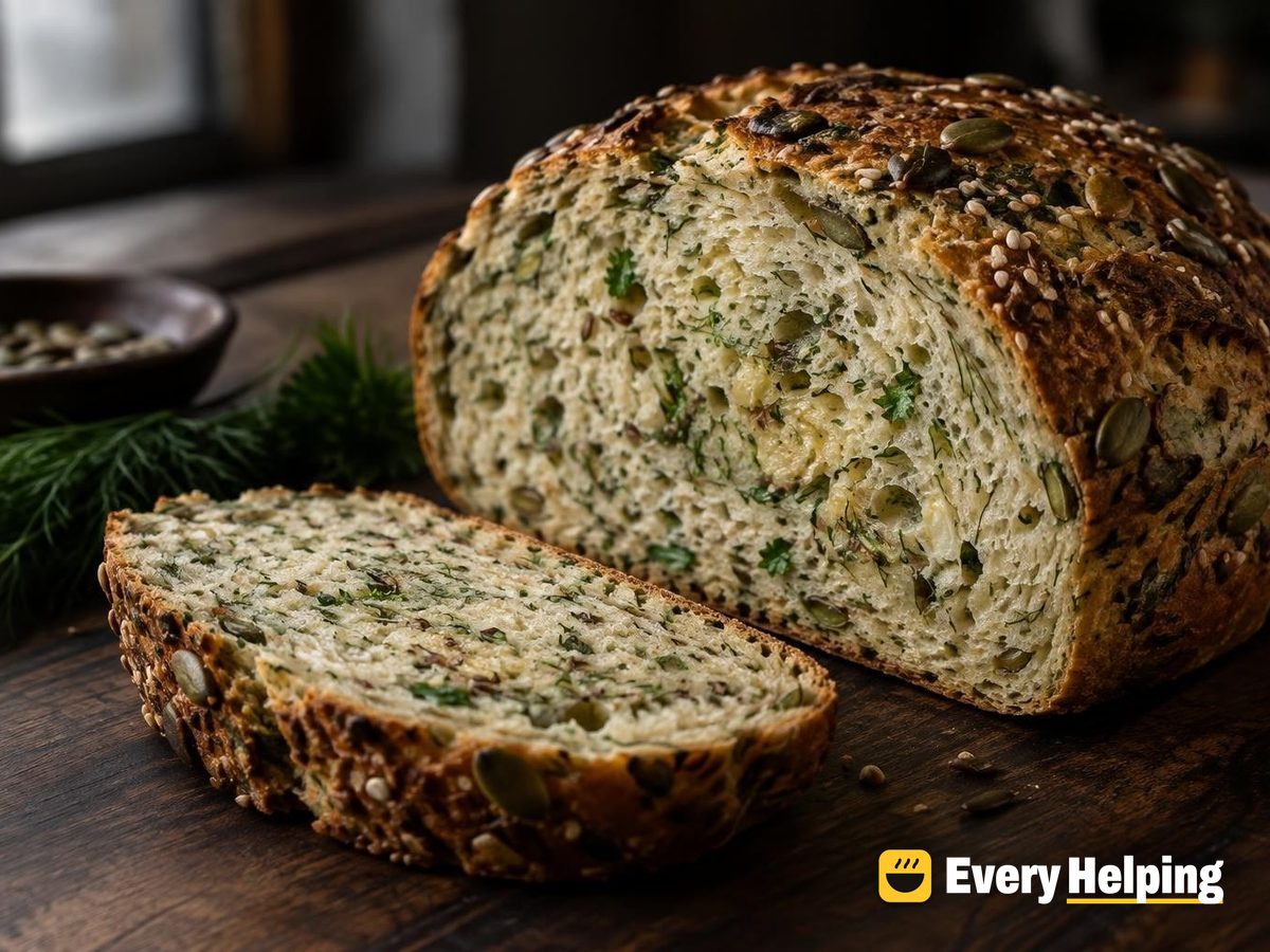 Garlic Parsley Dill Seeded Country Boule