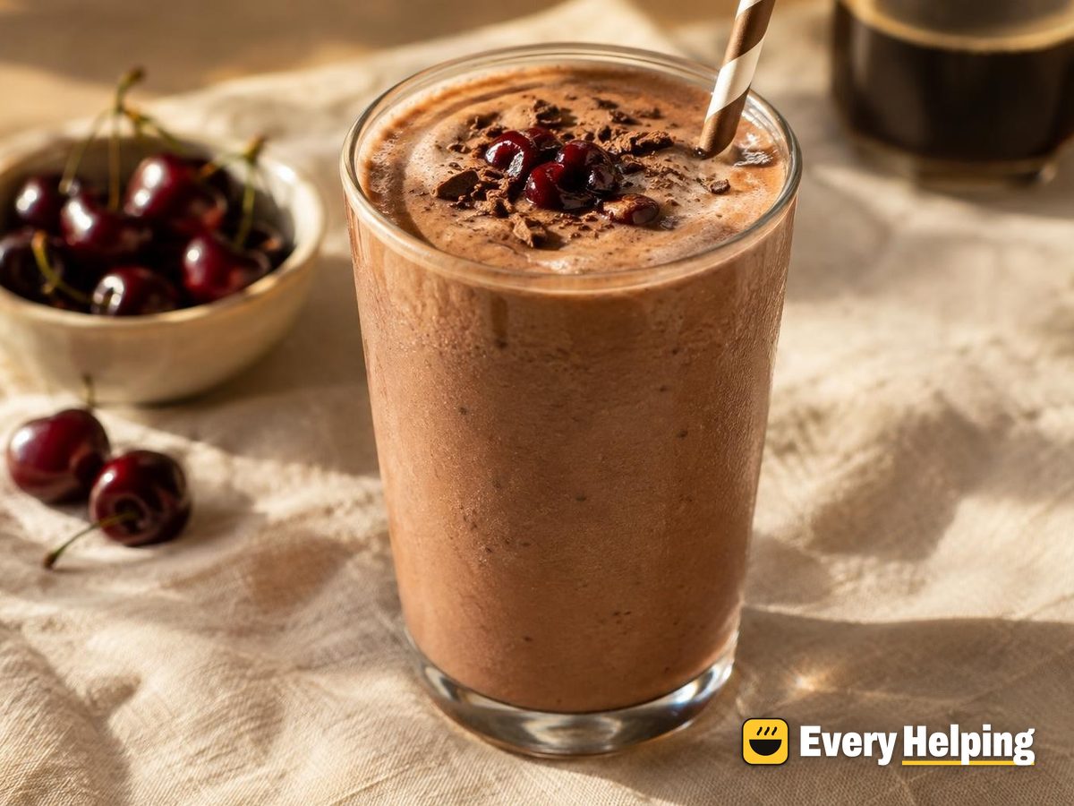 Chocolate Mocha Cherry Protein Shake