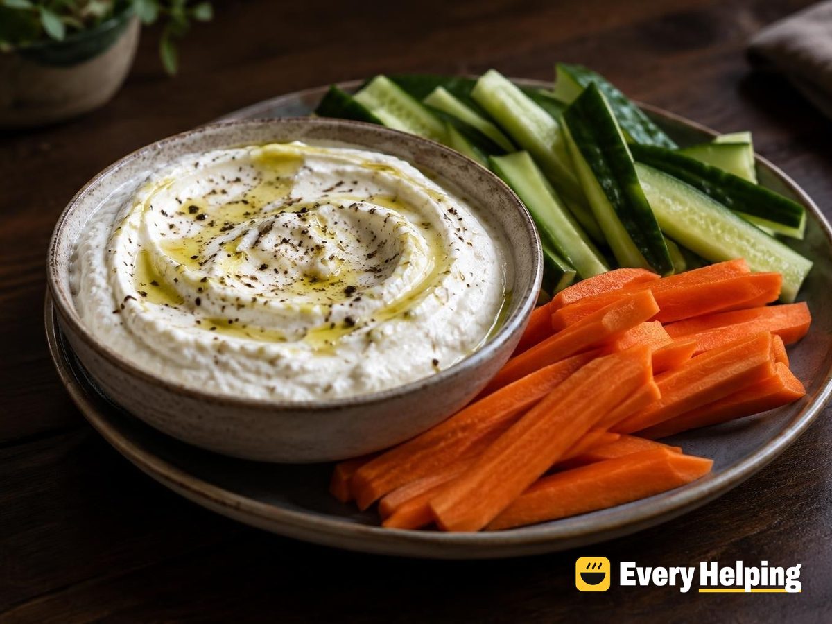 Whipped Yogurt and Cottage Cheese Dip