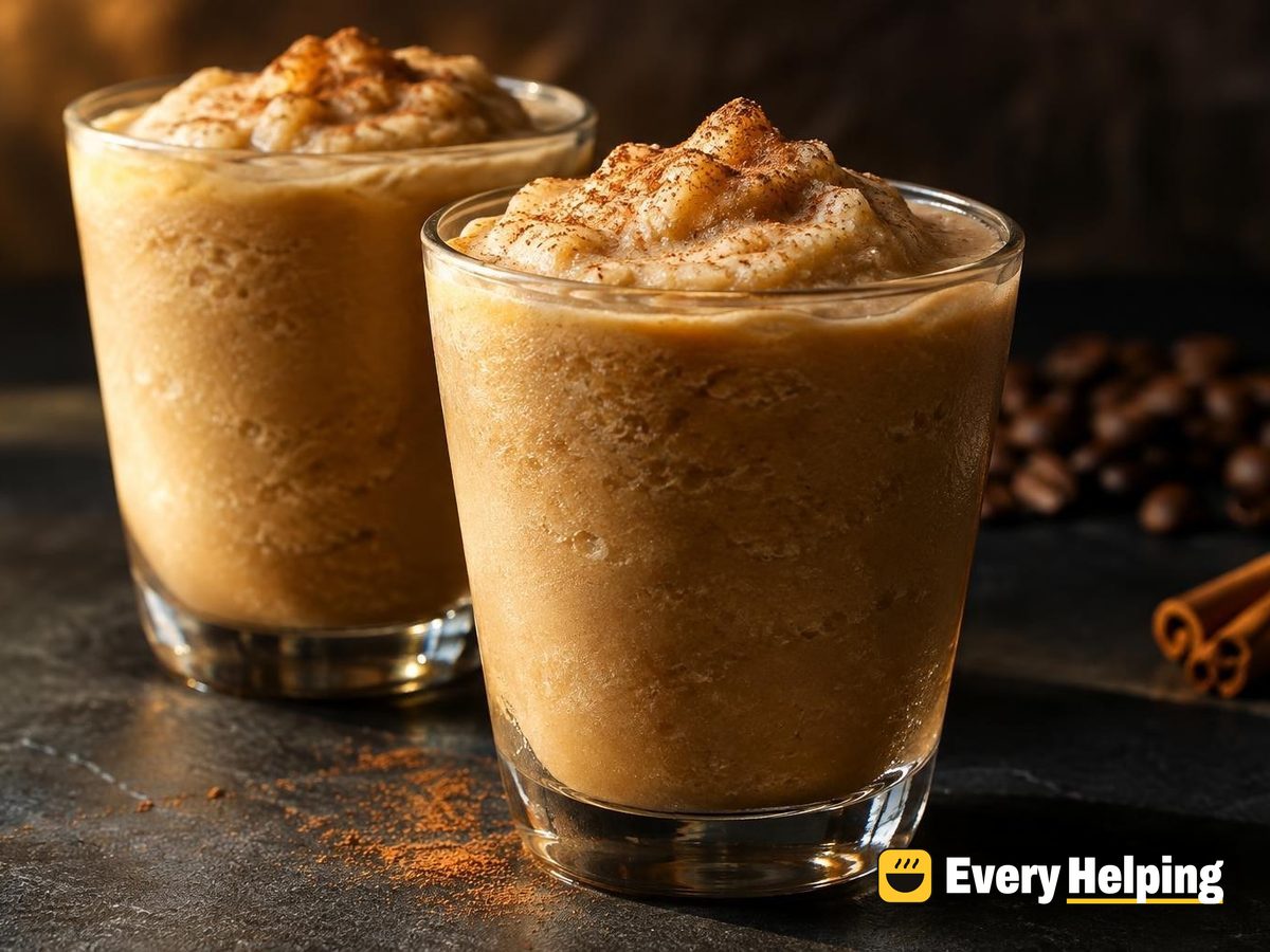 Vanilla Soy Coffee Ice Cube Frappé