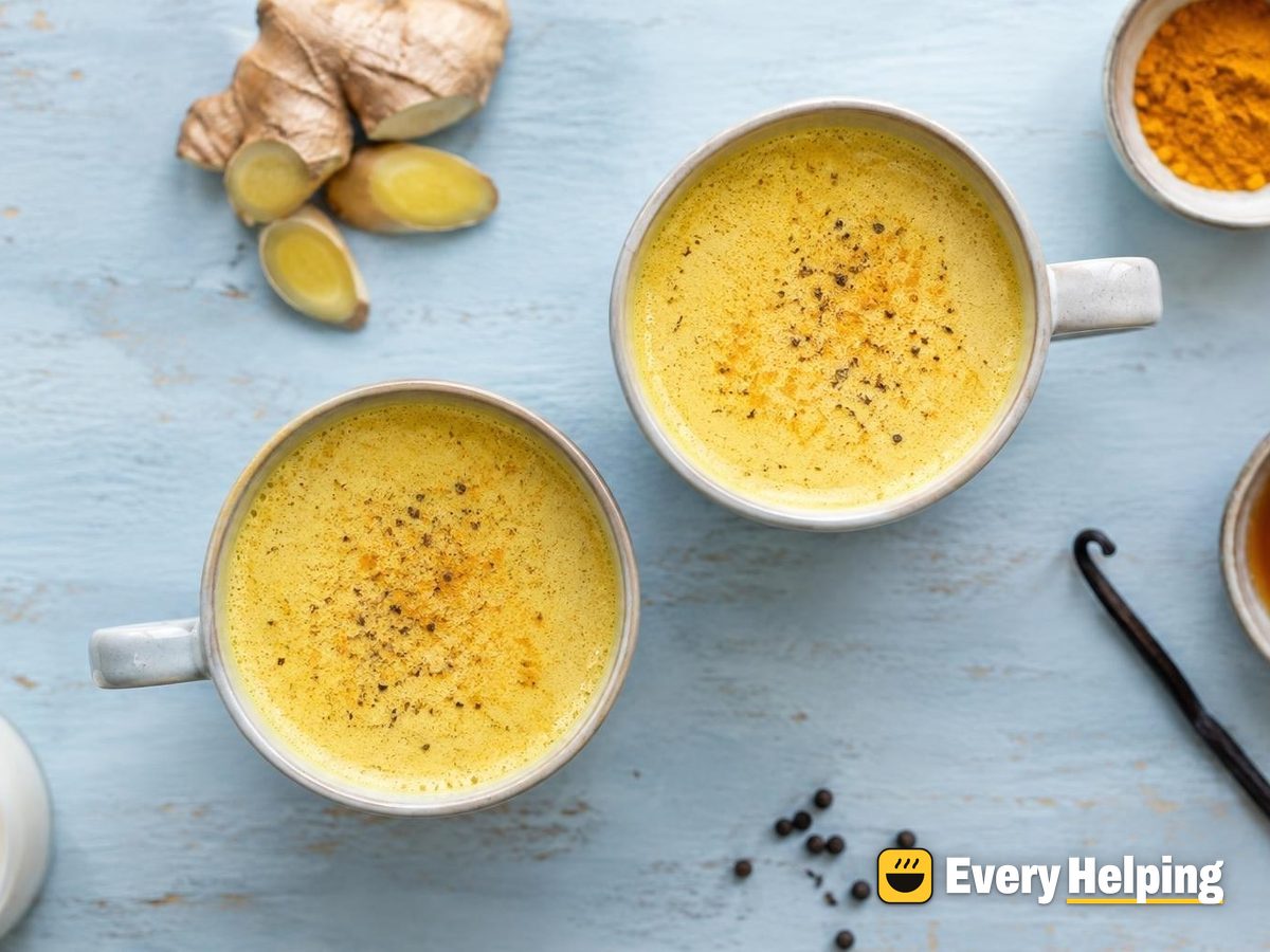 Vanilla Golden Milk with Almond and Ginger