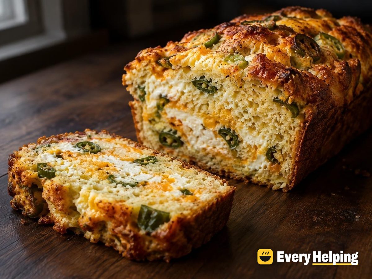 Jalapeño Popper Cream Cheese Swirl Loaf
