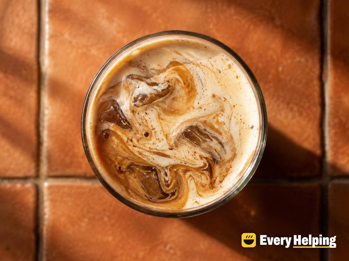 Honey Vanilla Espresso with Almond Soy Cream