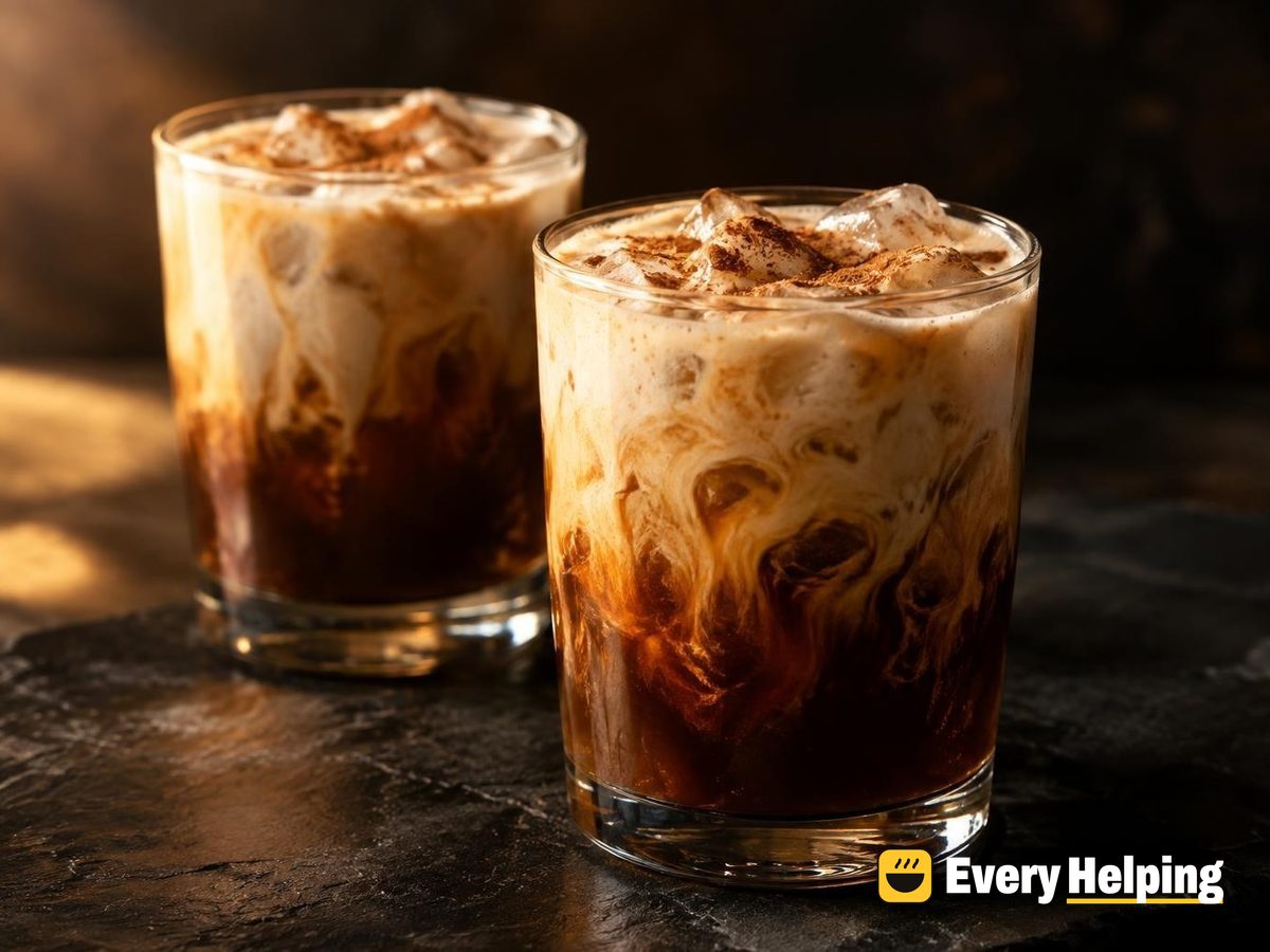 Brown Sugar Oat Milk Cold Brew with Nutmeg