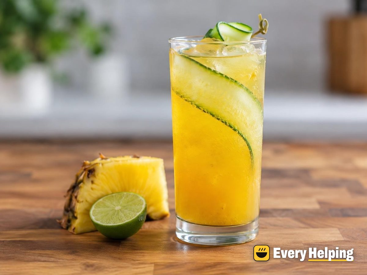 Spiced Pineapple Turmeric Cooler