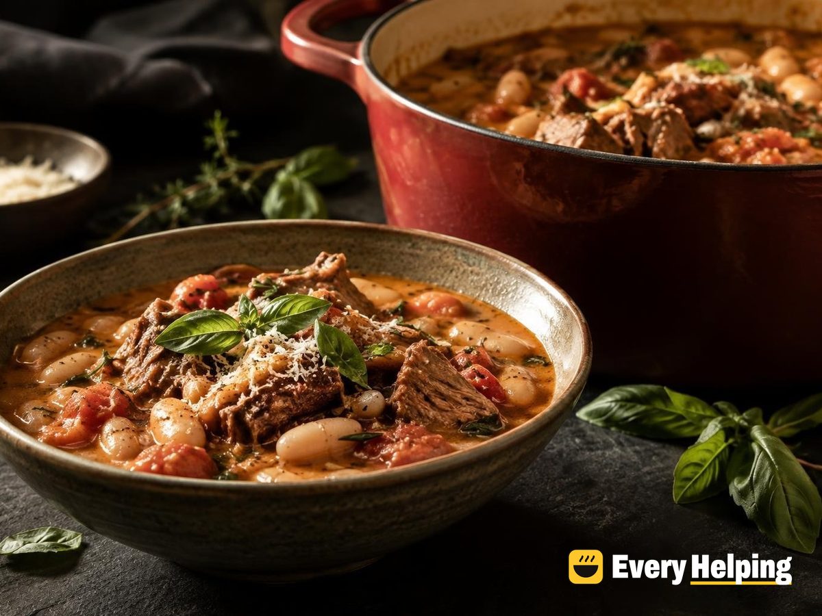 Tuscan Pork and Cannellini Coconut Chili