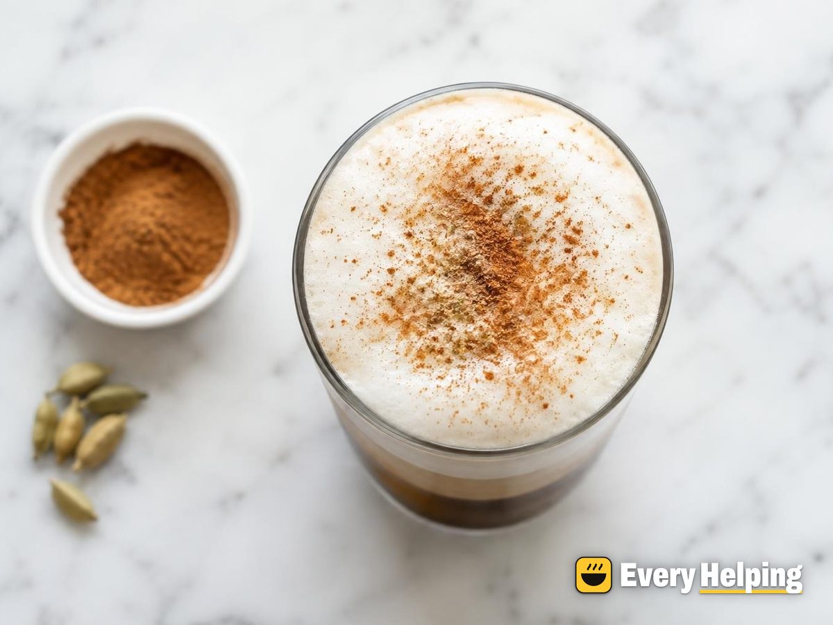 Cinnamon-Steeped Skim Cappuccino with Maple