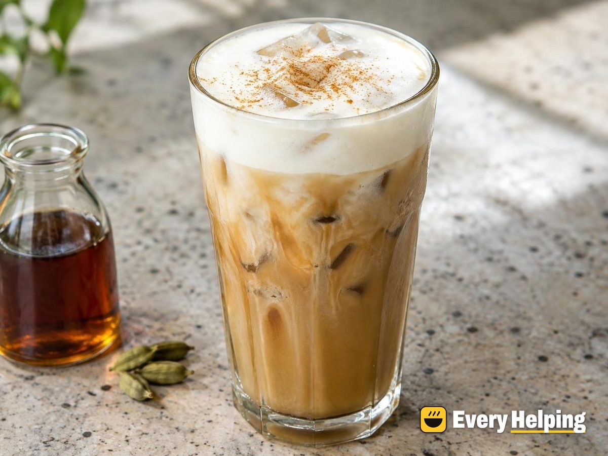 Shaken Maple Cardamom Iced Latte