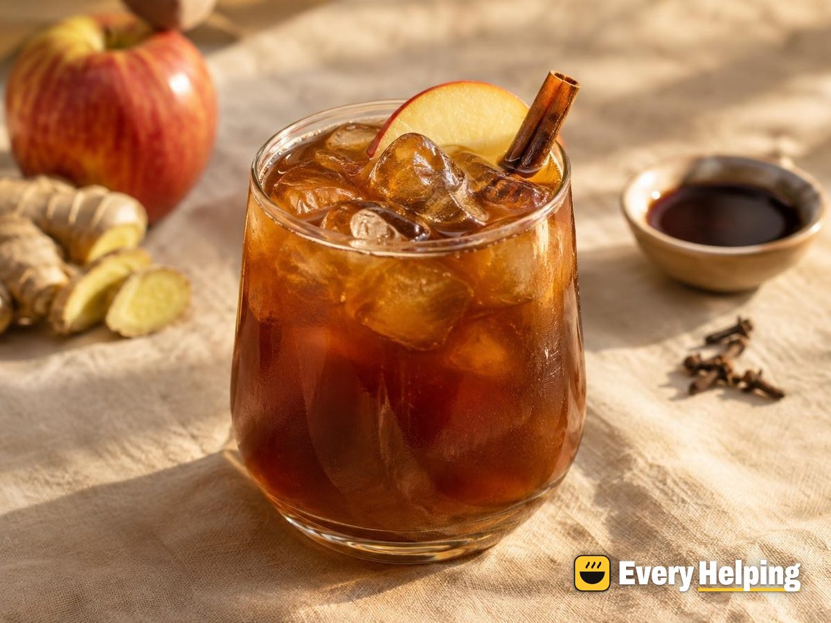 Spiced Apple Gingerbread Cold Brew