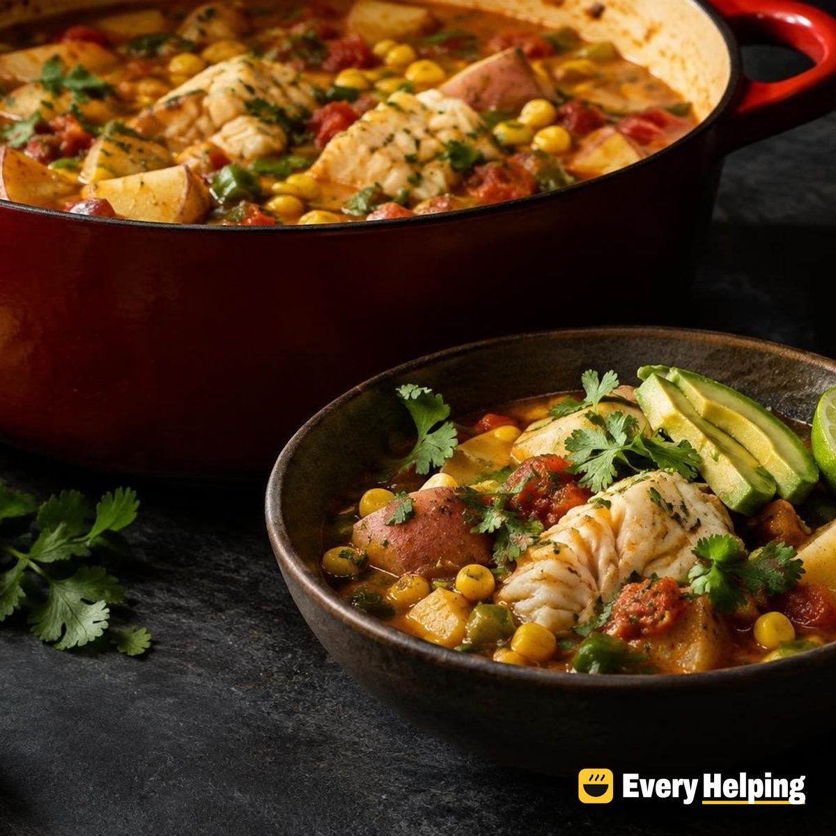 Mexican Cod and Potato Stew with Chiles