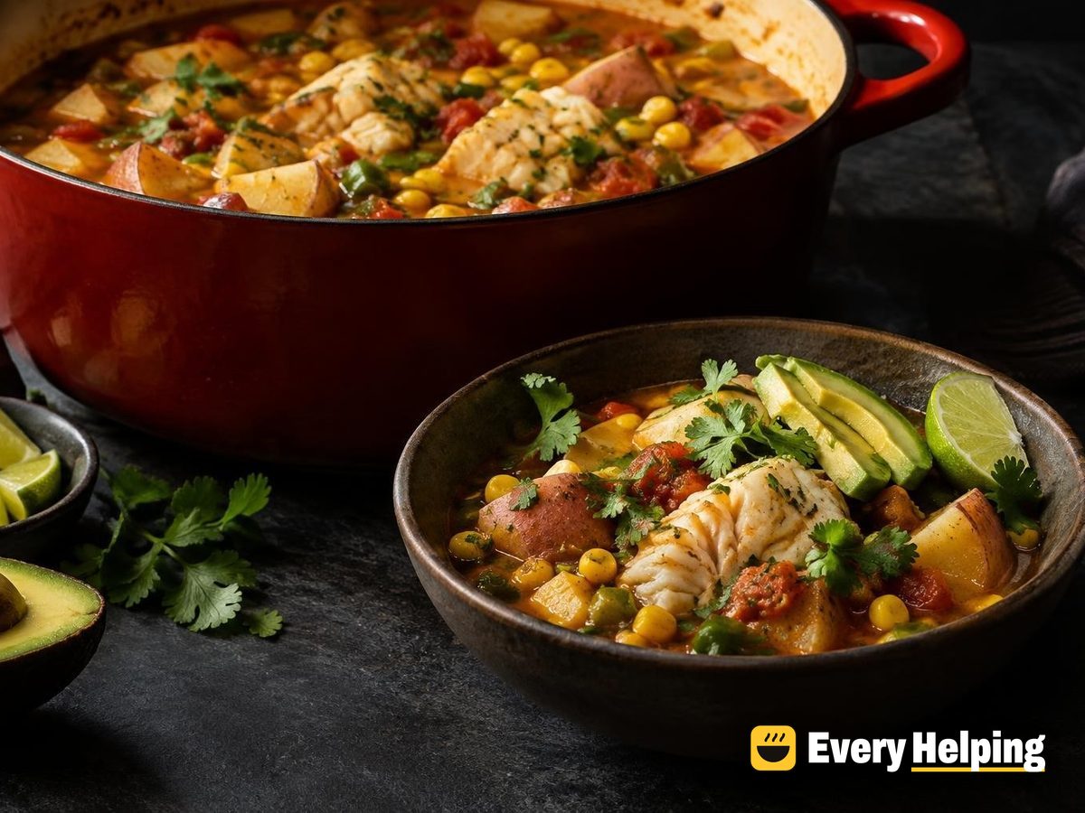 Mexican Cod and Potato Stew with Chiles
