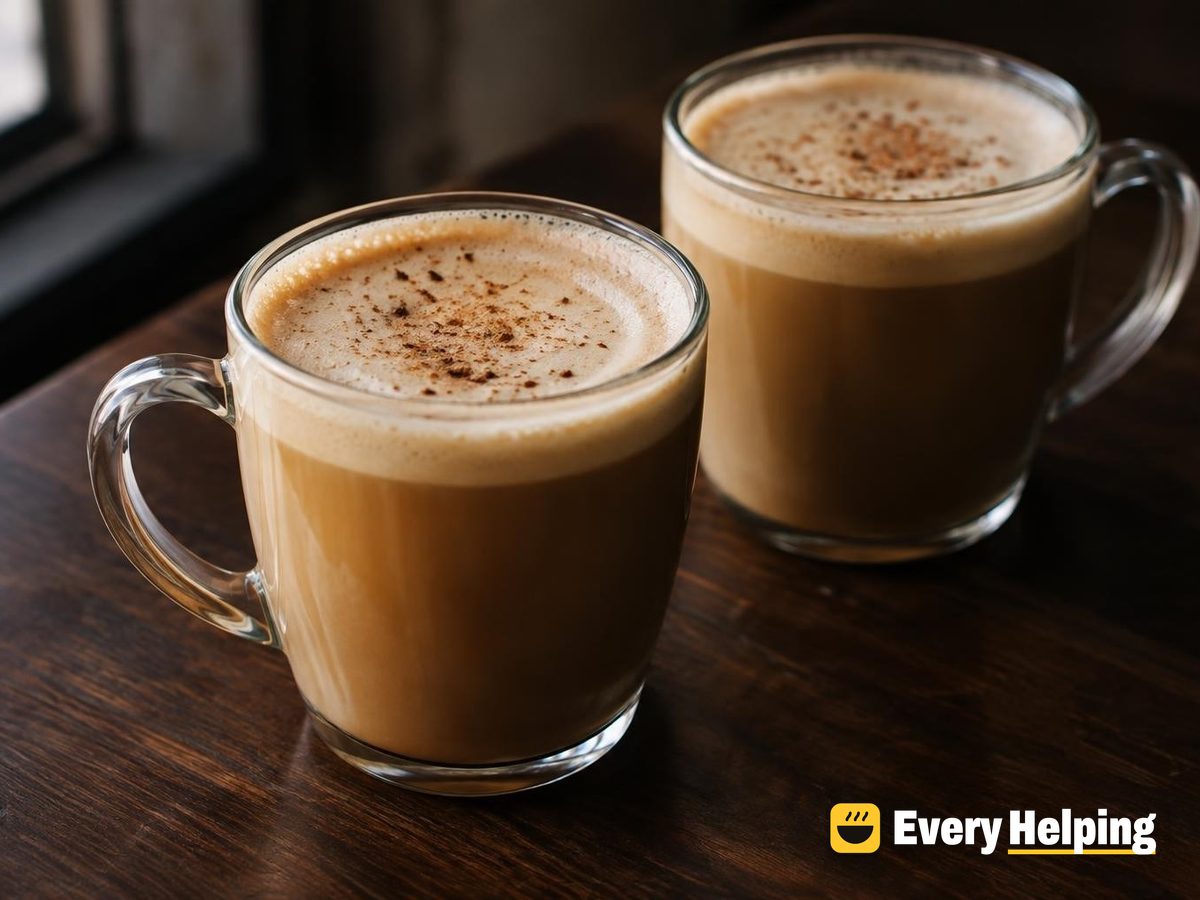 Brown Sugar Almond Milk Black Tea Latte