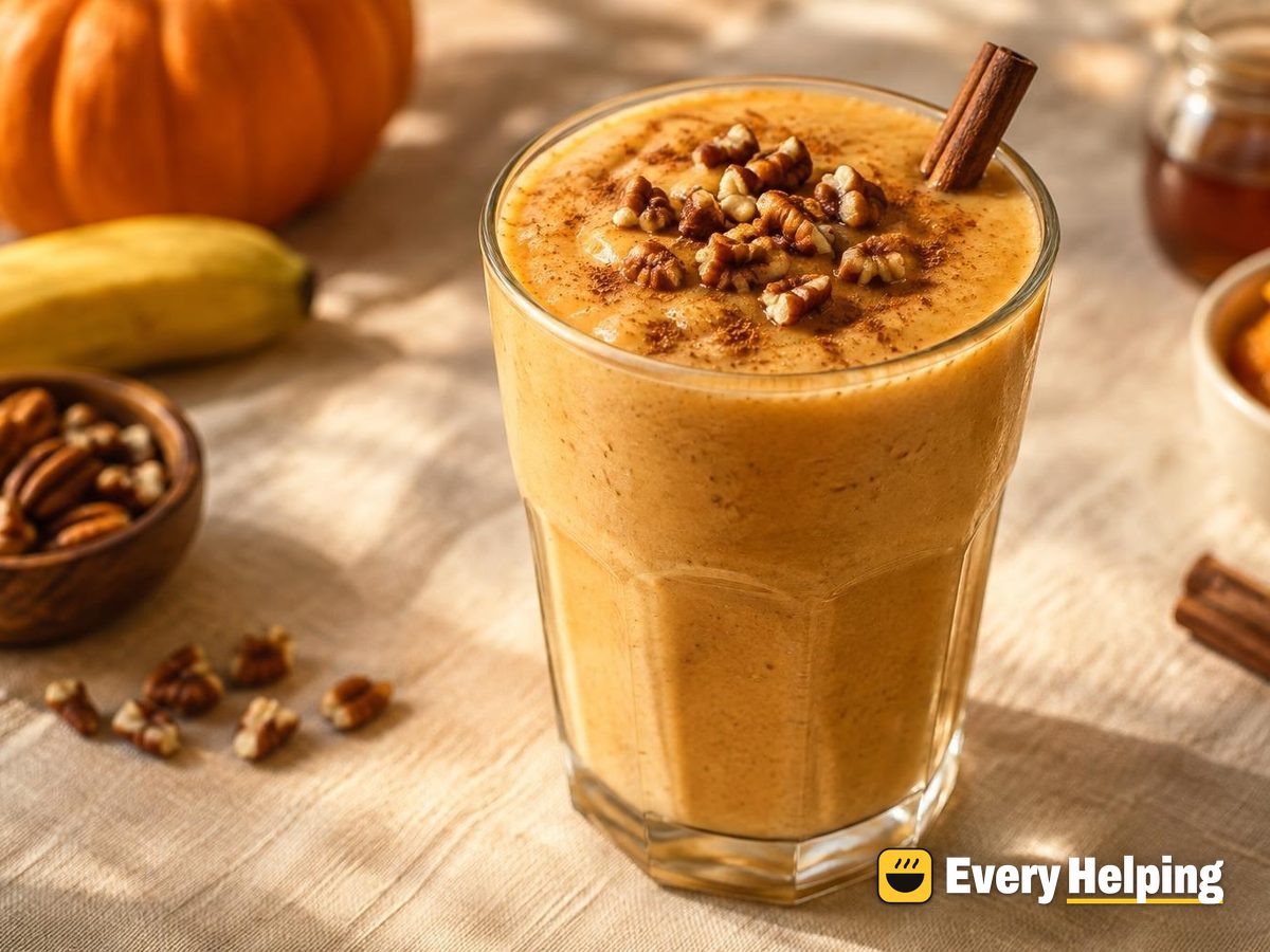 Cinnamon Pumpkin Pecan Protein Shake