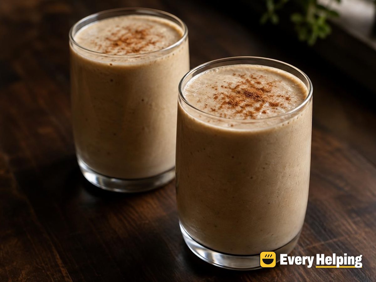 Overnight Oat Vanilla Coffee Protein Shake