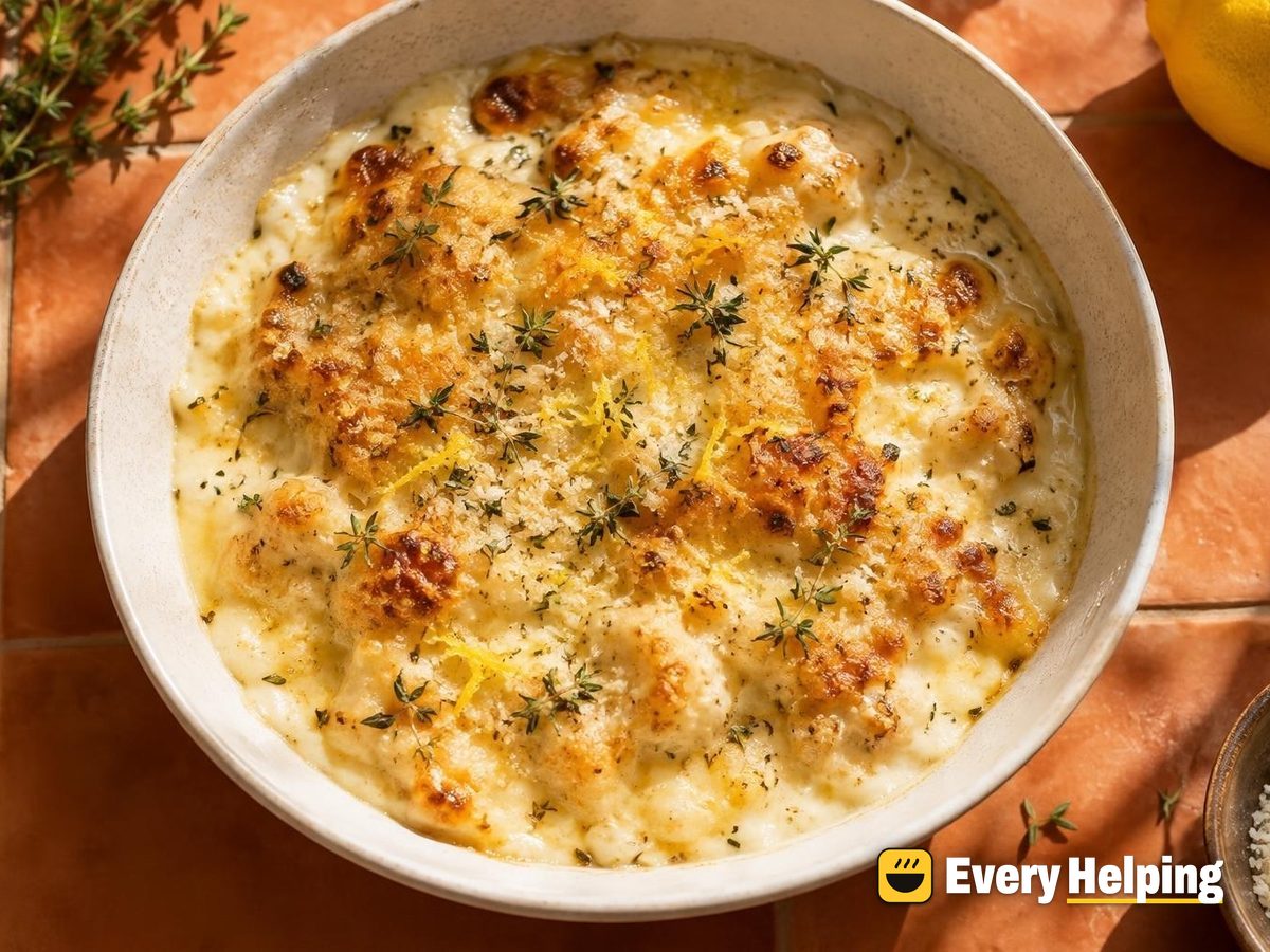 Lemon-Thyme Parmesan Cream Sauce
