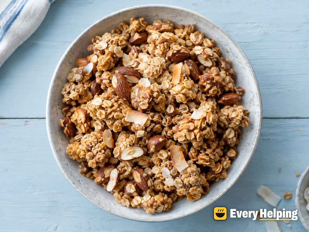 Toasted Coconut Cluster Granola