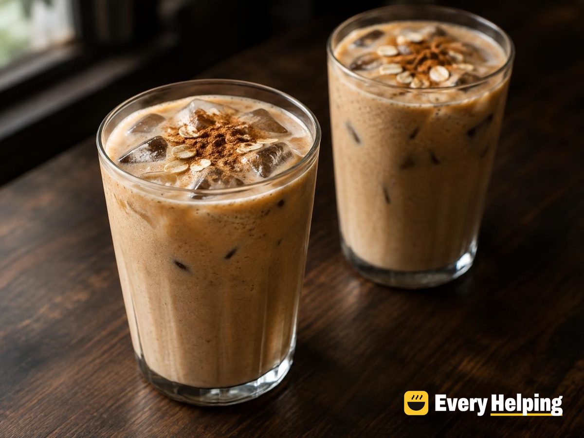 Iced Coffee Oat Cinnamon Protein Shake