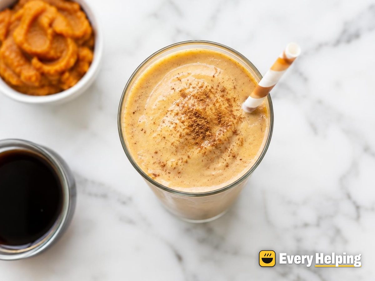 Maple Pumpkin Cold Brew Yogurt Shake