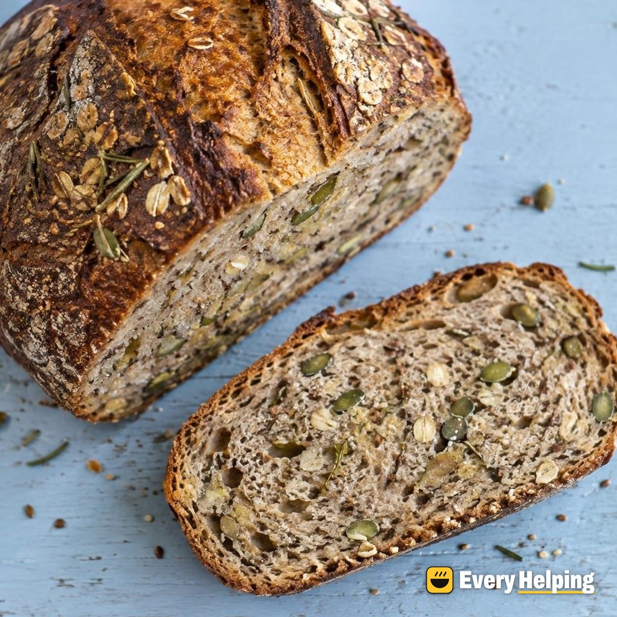 Oat Porridge Rosemary Spelt Sourdough Boule