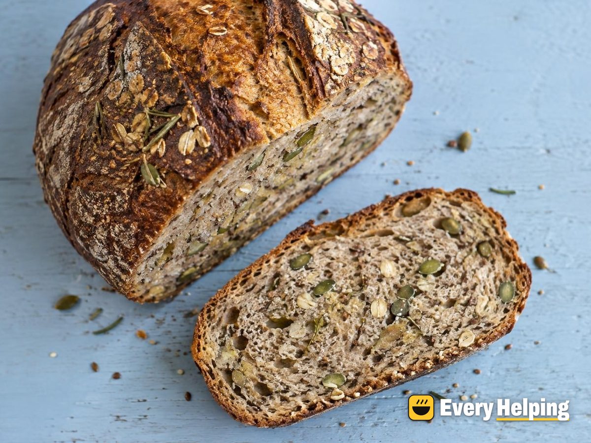 Oat Porridge Rosemary Spelt Sourdough Boule