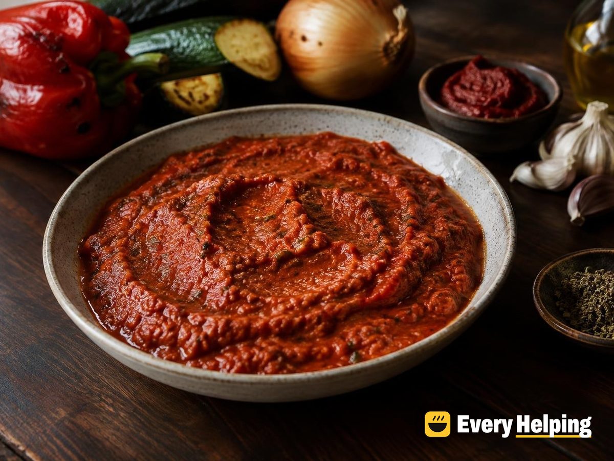 Roasted Pepper and Zucchini Pizza Sauce