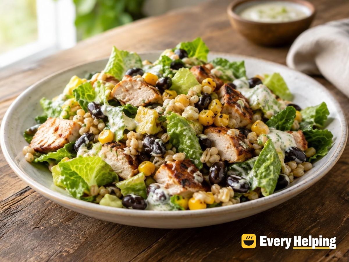 Smoky Turkey, Black Bean and Barley Salad