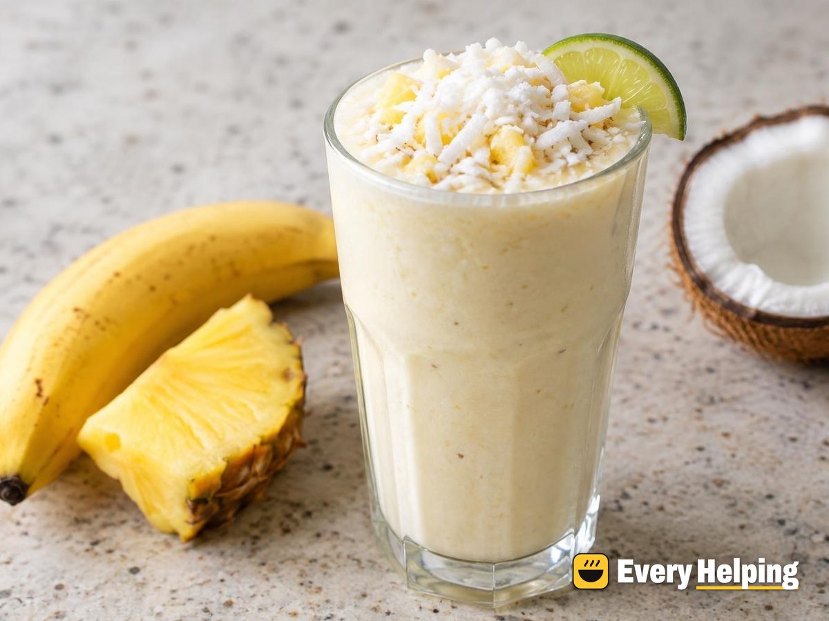 Creamy Banana Coconut Colada